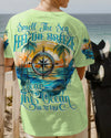 Maxcorners Smell The Sea Feel The Breeze Compass All Over Print LM2101