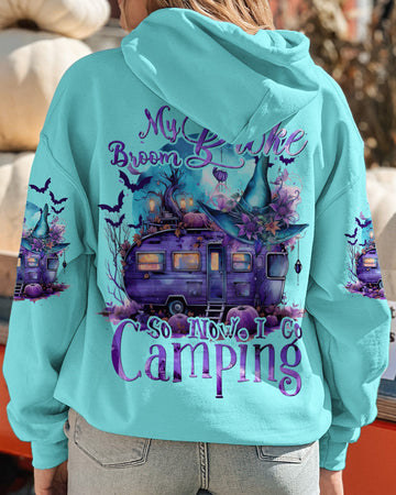 Maxcorners My Broom Broke So Now I Go Camping Halloween All Over Print LM2101