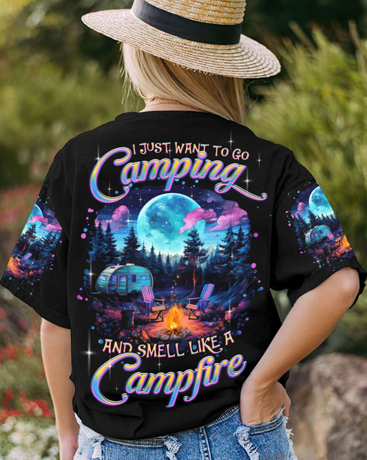 Maxcorners I Just Want To Go Camping All Over Print LM2101