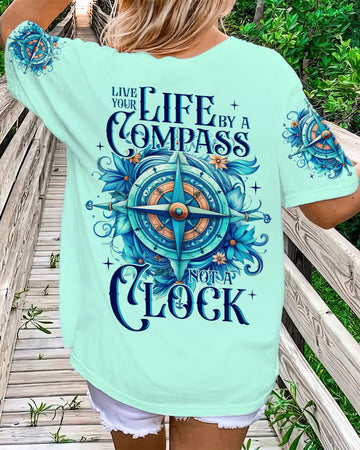 Maxcorners Live Your Life By A Compass All Over Print LM2101
