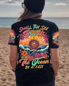Maxcorners Smell The Sea Feel The Breeze Compass All Over Print LM2101