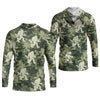 Maxcorners Bigfoot Camo Fishing SPF Shirts, Bassquatch Fishing Shirts, Fishing Shirts For Men, Funny Fisherman Gift