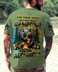 Maxcorners Alcohol Bear All Over Print LM2101