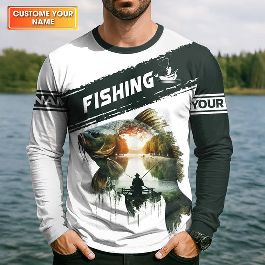Maxcorners Personalized Funny Fishing Shirt, I Google My Symptoms Need To Go Fishing, Fishing UPF Shirts