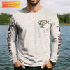 Maxcorners Follow Me I Will Make You Fishers Of Men Shirt, Personalized Christian Fishing Long Sleeve For Men