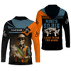 Maxcorners Mine's So Big I Have To Use Two Hands Skeleton Fishing UV Shirts, Presents For Fishermen, Funny Fishing Shirt