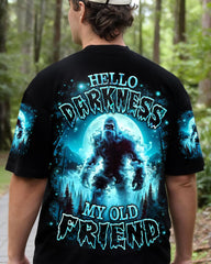 Maxcorners Hello Darkness My Old Friend Bigfoot All Over Print LM1601