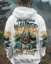 Maxcorners Not All Who Wander Are Lost Compass All Over Print LM2101