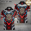 Maxcorners Metal Future Pattern Multicolor Customized Name, Team Name 3D Shirt