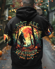 Maxcorners Not All Who Wander Are Lost Bigfoot Halloween All Over Print LM2101