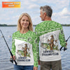 Maxcorners Cowboy Fishing Club Shirt, Personalized Bass Western Long Sleeve For Men, Fishing UPF Shirts
