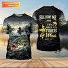 Maxcorners Called to Fish for Men - Christian Fishing Shirt, Fishing UPF Shirts, Funny Fishing Shirt