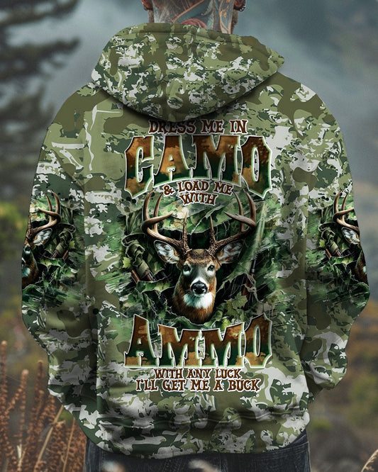Maxcorners Dress Me In Camo Hunting All Over Print LM1601