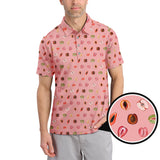Maxcorners Pattern Golf Shirt, Crazy Golf Shirt For Golfer, Funny Golf Shirt For Men
