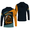 Maxcorners Sasquatch Fishing Shirt With Hood, Long Sleeve Sun Shirt, Fishing Shirts For Men