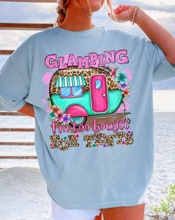 Maxcorners Glamping I'm To Bougee Cotton Shirt LM2101