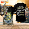 Maxcorners Love It When The Line Bends, Fishing UPF Shirts, Funny Fishing Shirt