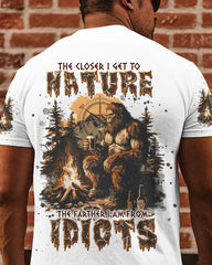 Maxcorners The Closer I Get To Nature Bigfoot All Over Print LM2101