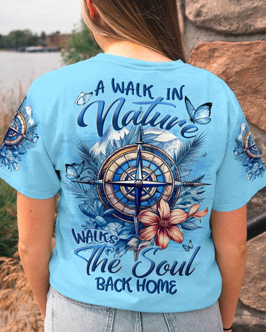 Maxcorners A Walk In Nature Walks The Soul All Over Print LM2101
