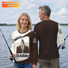 Maxcorners The Rodfather Fishing Shirt, Personalized Funny Angler, Mens Long Sleeve T shirts, Gift For Dad Fisherman