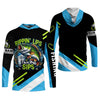 Maxcorners Rippin' Lips Taking Sips SPF Long Sleeve Shirts, Beer Fishing Shirt, Funny Fishing Shirt, Fishing Shirts For Men