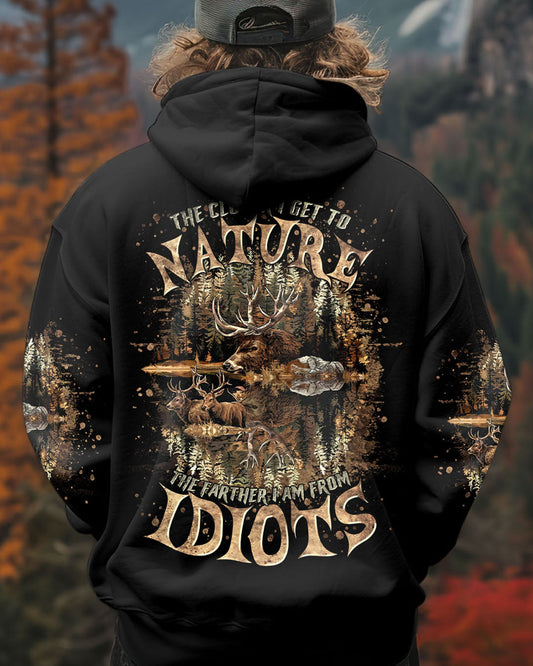 Maxcorners The Closer I Get To Nature Deer Hunting All Over Print - Tltr1511242 LM2101