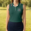 Maxcorners Green First Dad Now Grandpa Golf Polo Shirt, Ladies Golf Shirts, Golf Tops For Women LM1507