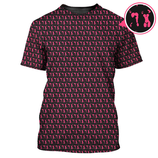 Maxcorners Body Art Pattern Golf Polos, Funny Golf Shirt, Crazy Golf Shirts For Men