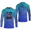 Maxcorners Crappie Mood Blue Neon Fishing UPF Shirts, Fishing Jersey, Funny Fishing Shirt, Gift For Fisherman