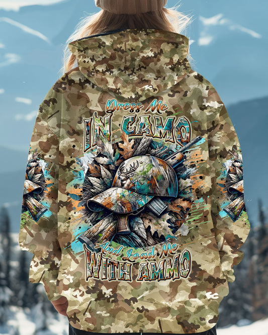 Maxcorners Dress Me In Camo Hunting All Over Print LM1601