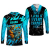 Maxcorners Shark Fishing UPF Shirts, Shark T-shirt, Long Sleeve Fishing Shirts, Funny Fishing Shirt, Gift For Fisherman