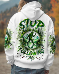 Maxcorners Stop Following Me Bigfoot All Over Print LM1601