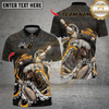 Maxcorners Bowling Octopus Wrapped Around Multicolor Customized Name, Team Name 3D Shirts