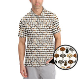 Maxcorners Dachshund Golf Shirt, Funny Pattern Golf Shirt, Crazy Golf Shirt For Pet Lover, Golf Gift For Men