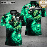 Maxcorners Grim Reaper Dartboard  Flames Multioptions Personalized Name, Team Name Unisex 3D Shirt (4 Colors)
