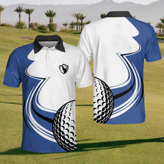 Maxcorners Men’s Golf Polo Shirt, Mens Goft Gift, Gift For Golf Lovers