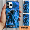 Maxcorners Darts Mythic Minotaur Dartboard Multicolor Personalized Name 3D Phone Case