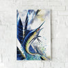 Maxcorners Marlin Fishing Halftone Dynamic Splash Design Personalized Name 3D Poster