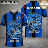 Maxcorners Bowling Comic Strike Explosion Multicolor Personalized 3D Shirt
