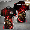 Maxcorners Darts Future Mechanic Multicolor Customized Name, Team Name 3D Shirts