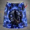 Maxcorners Darts Lightning Grim Reaper Dartboard Personalized 3D Skirts With Shorts