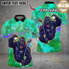 Maxcorners Savage Swing Golf Polo Shirt, Customized Name & Team Name 3D Shirts (4 Colors) 39