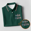 Maxcorners Green First Dad Now Grandpa Golf Polo Shirt, Ladies Golf Shirts, Golf Tops For Women LM1507