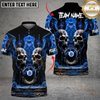 Maxcorners Billiard Ball 8 Hell Throne Multicolor Customized Name, Team Name 3D Shirt