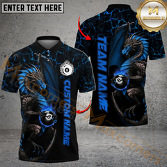 Maxcorners Ball 8 Pool Big Dragon Billiard Jersey Multicolor Options Personalized Name, Team Name 3D Shirt