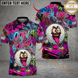 Maxcorners Oop! I Golfed It Golf Polo Shirt Custom Name & Team Name 3D Shirts