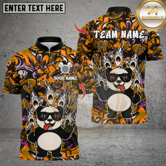 Maxcorners Darts Panda Cool Graffiti Style Multicolor Customized Name, Team Name 3D Shirts