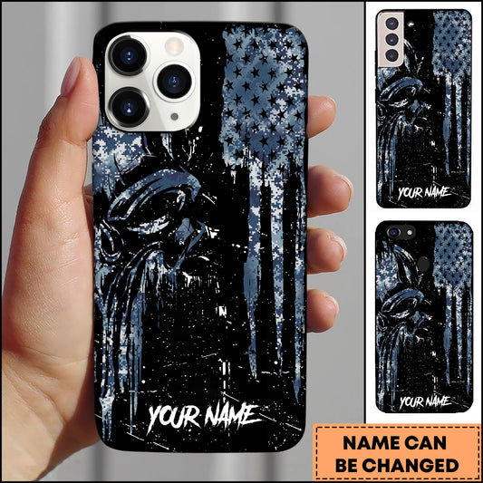 Maxcorners Billiards Gothic Skull Beer Mug Lightning Personalized Name 3D Phone Case