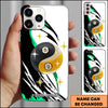 Maxcorners Billiards Yinyang Star Multicolor Personalized Name 3D Phone Case