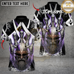 Maxcorners Bowling Viking Pin Crusher Multicolor Customized Name, Team Name 3D Shirts